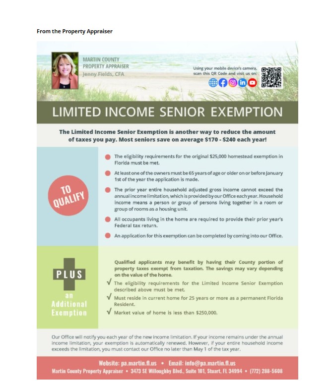FN Limited Income Senior Article