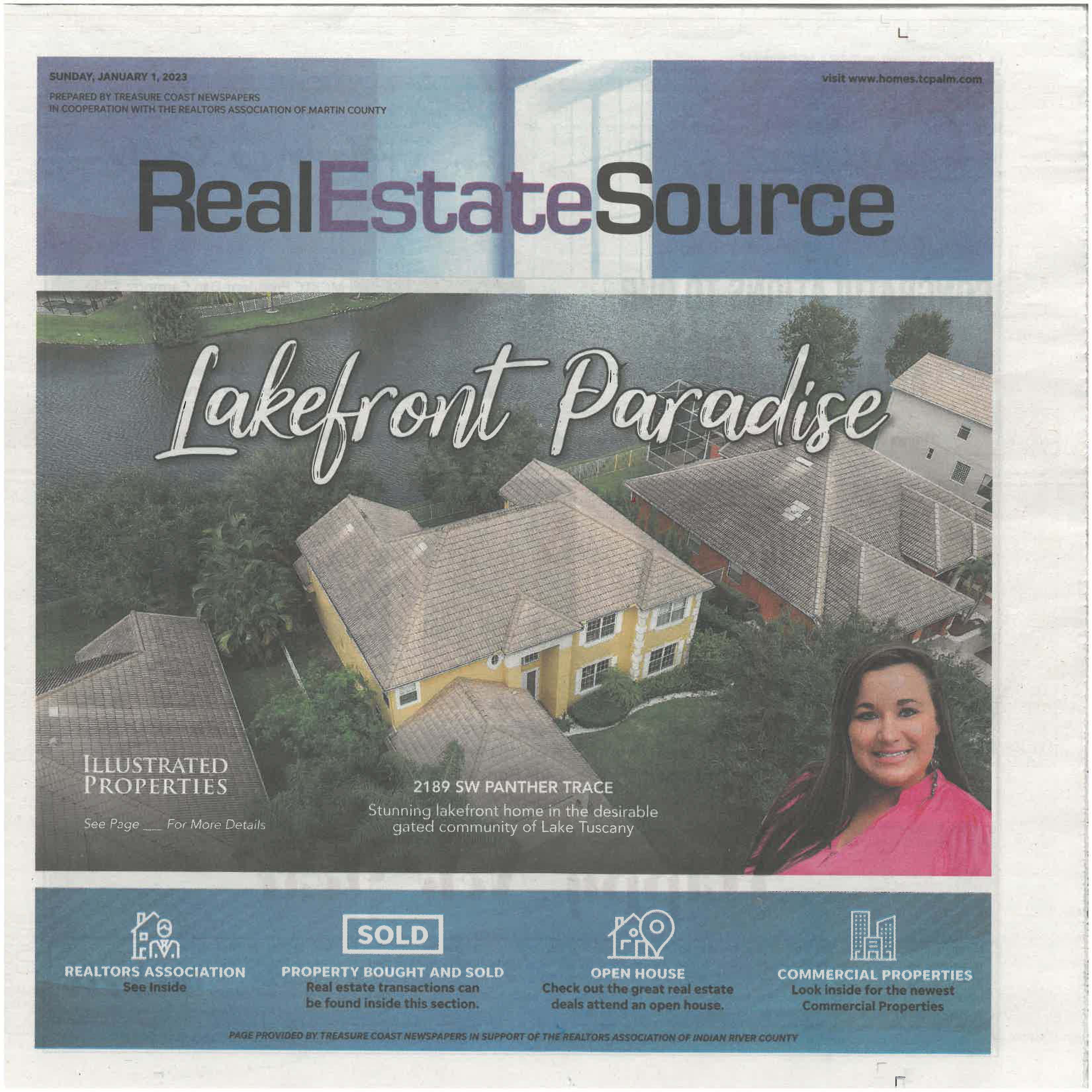 TCPalm Real Estate Source Cover Jan. 2023
