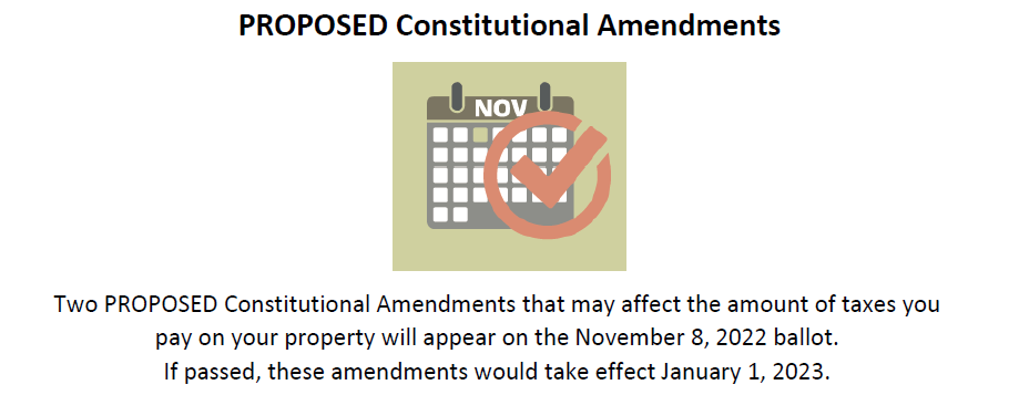 Header Proposed Constitutional Amendments